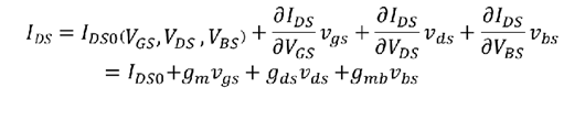小信號模型 跨導(dǎo)